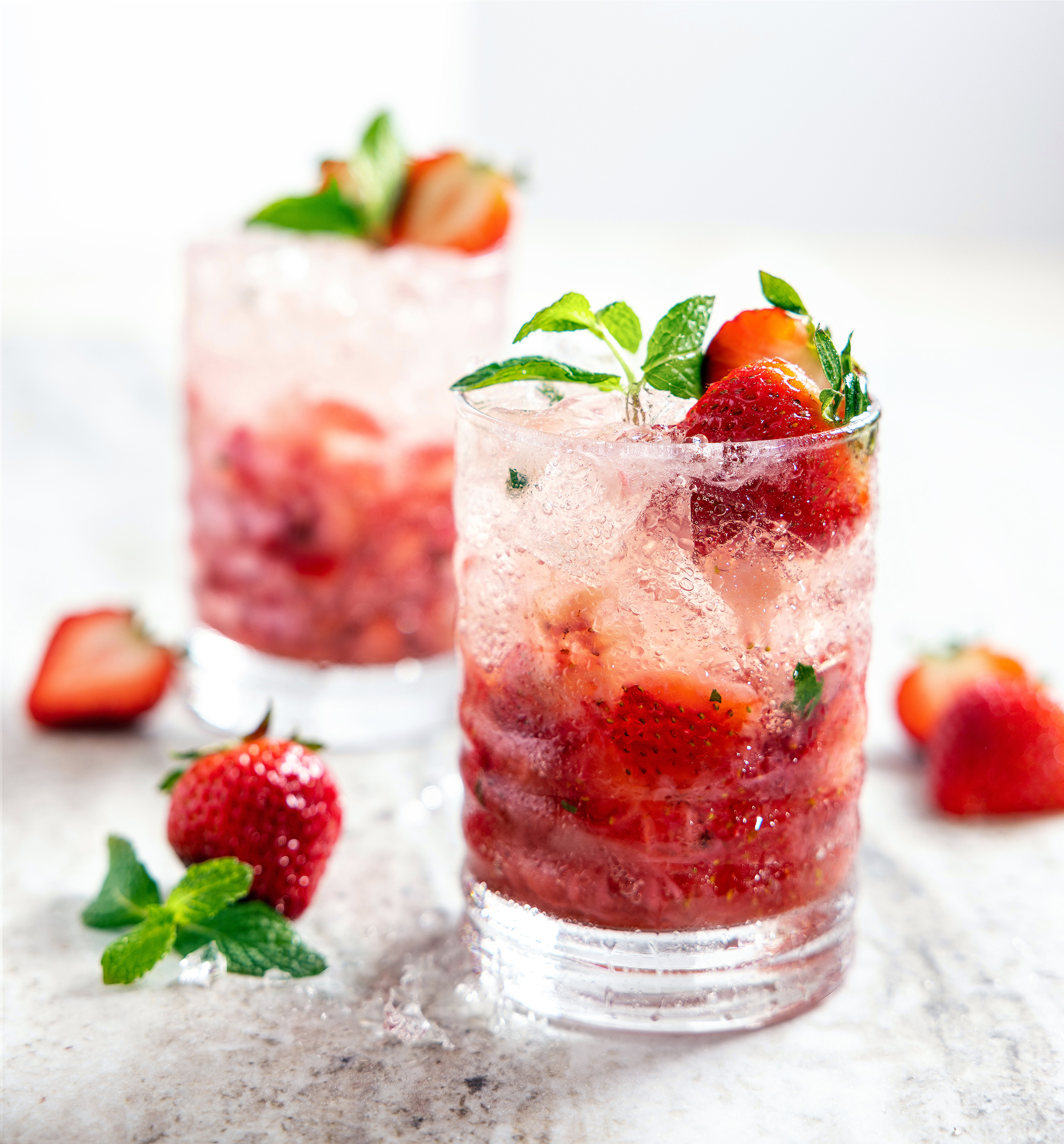 muddled strawberry drink alyssa wernick food stylist styling dallas tx