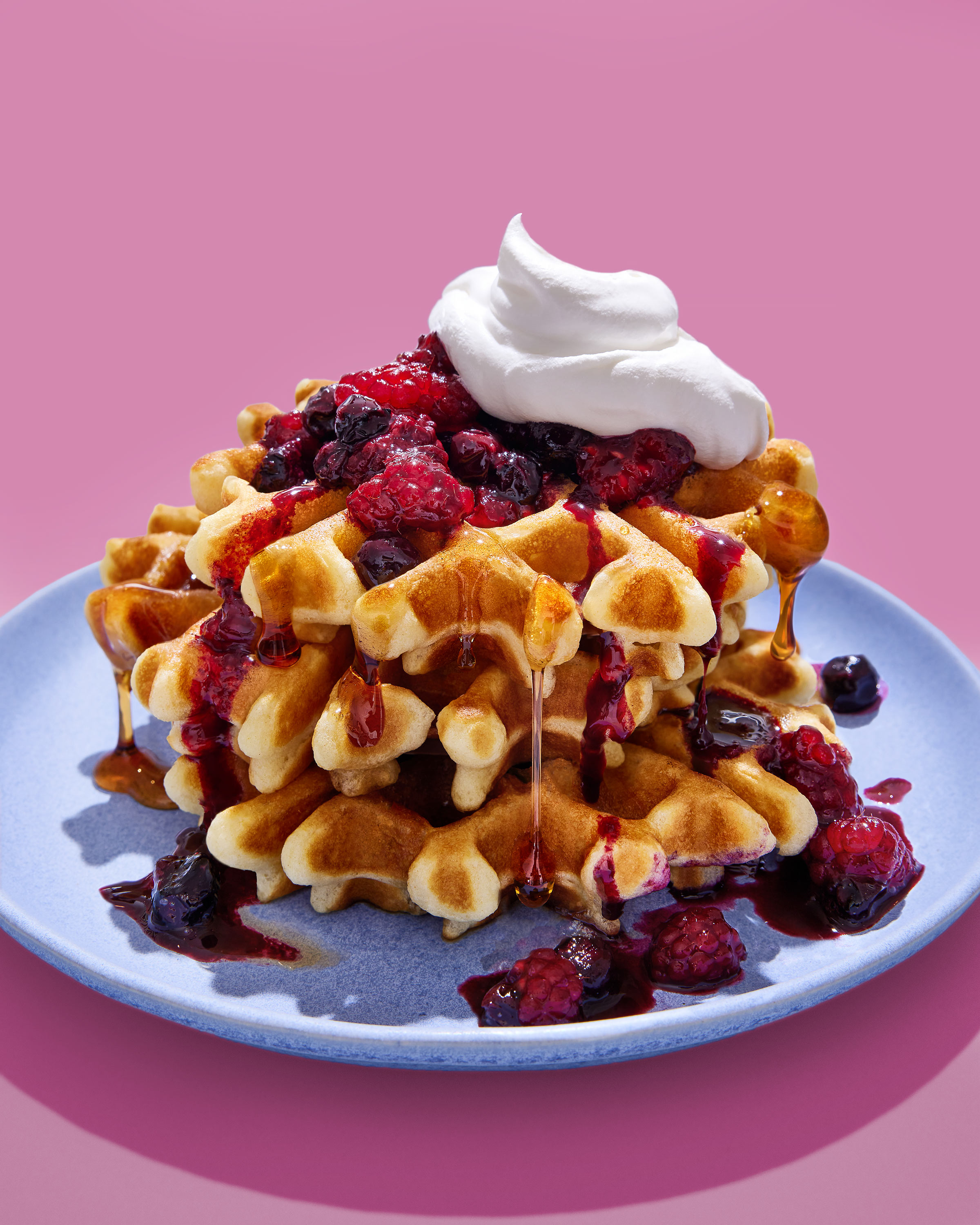 Waffles_Berry_Compote_WhipCream